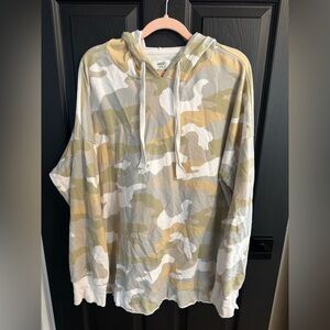 Aerie Multicolor Camouflage Hoodie